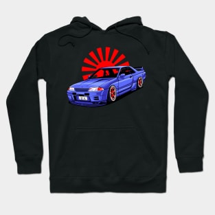 Nissan Skyline Vector Illustration Hoodie